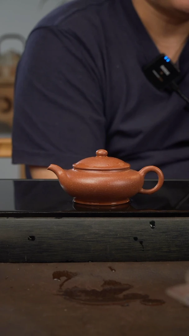 茶壶紫砂13，卧龙，降坡泥，130cc