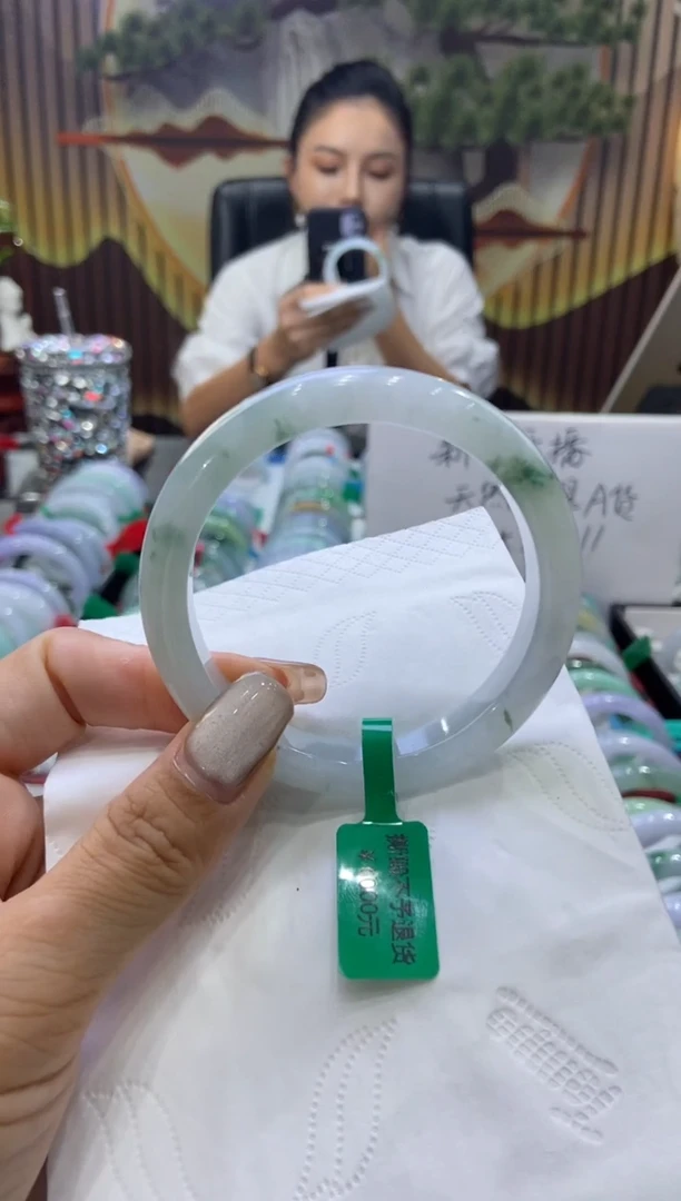 未镶嵌手镯翡翠凤*芯00008675