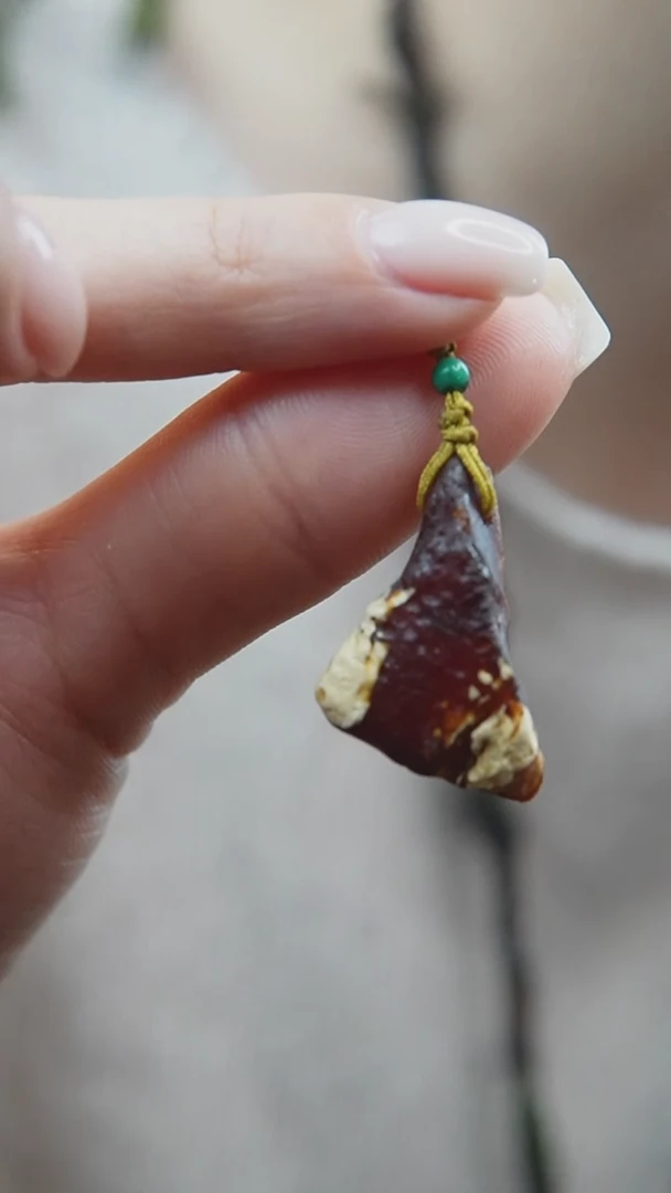 裸石蜜蜡未镶嵌*蜜蜡原石小提溜*活扣头*百搭小配饰*