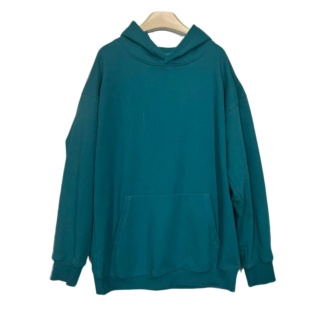 纯棉秋冬卫衣连帽款时尚保暖套头长袖纯色韩版