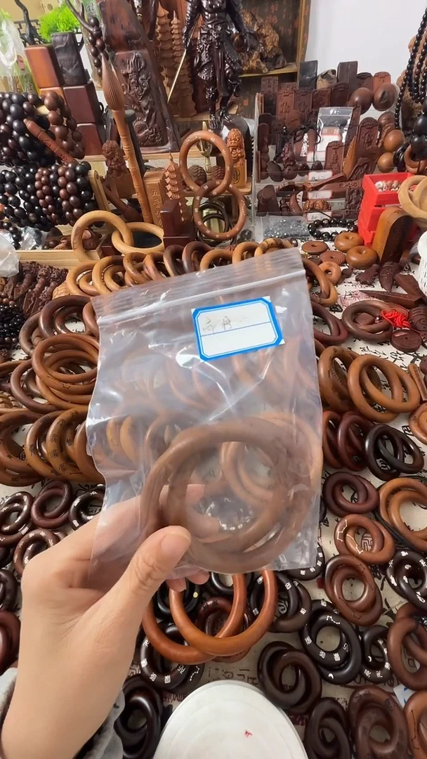 枣木高*乾坤圈枣木70圈口一物一拍