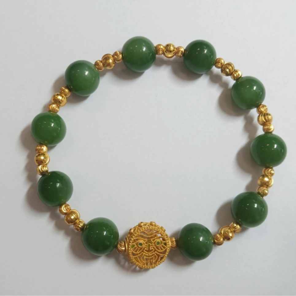 POTALA PALACE/布达拉宫L251609-碧玉手串