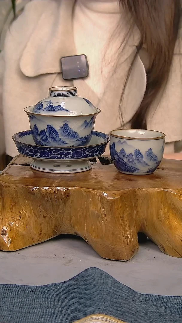 【闪购商品】简装家用款2件套 陶瓷家用茶具系列