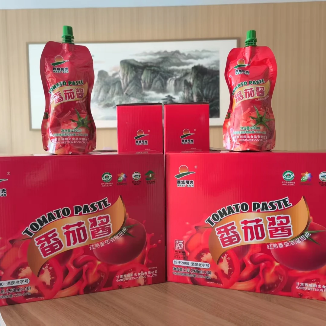 甘肃特产西域阳光番茄酱 酸甜 烹饪