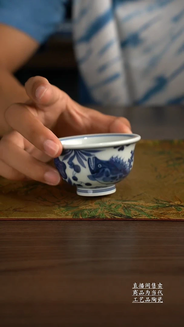 瓷片景德镇手工陶瓷茶具