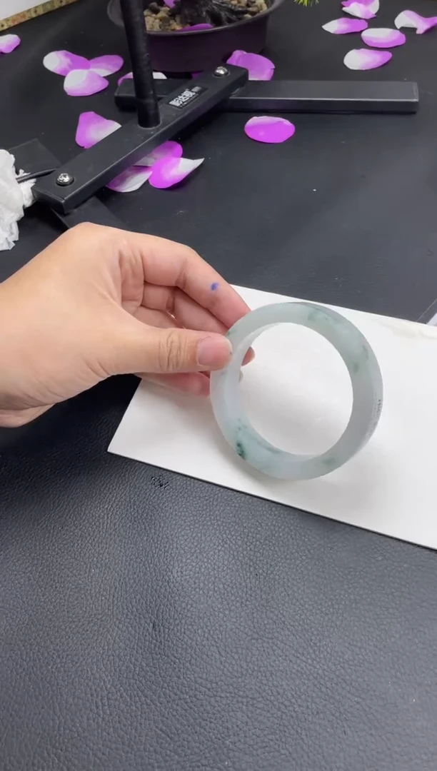 未镶嵌手镯定制翡翠S*思正圈AJCDZS-30-SZ