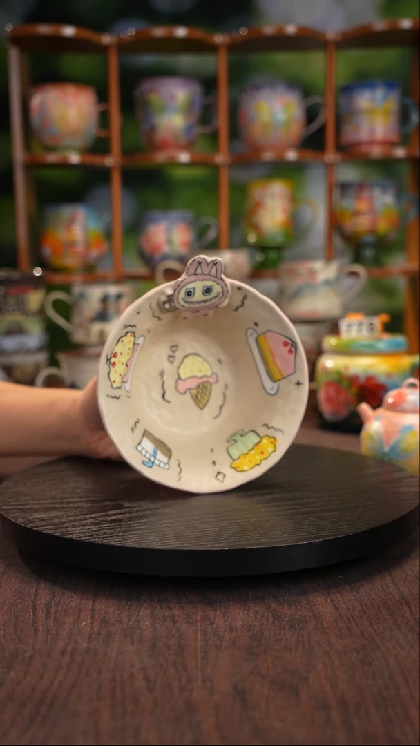 景德镇陶瓷手绘微瑕