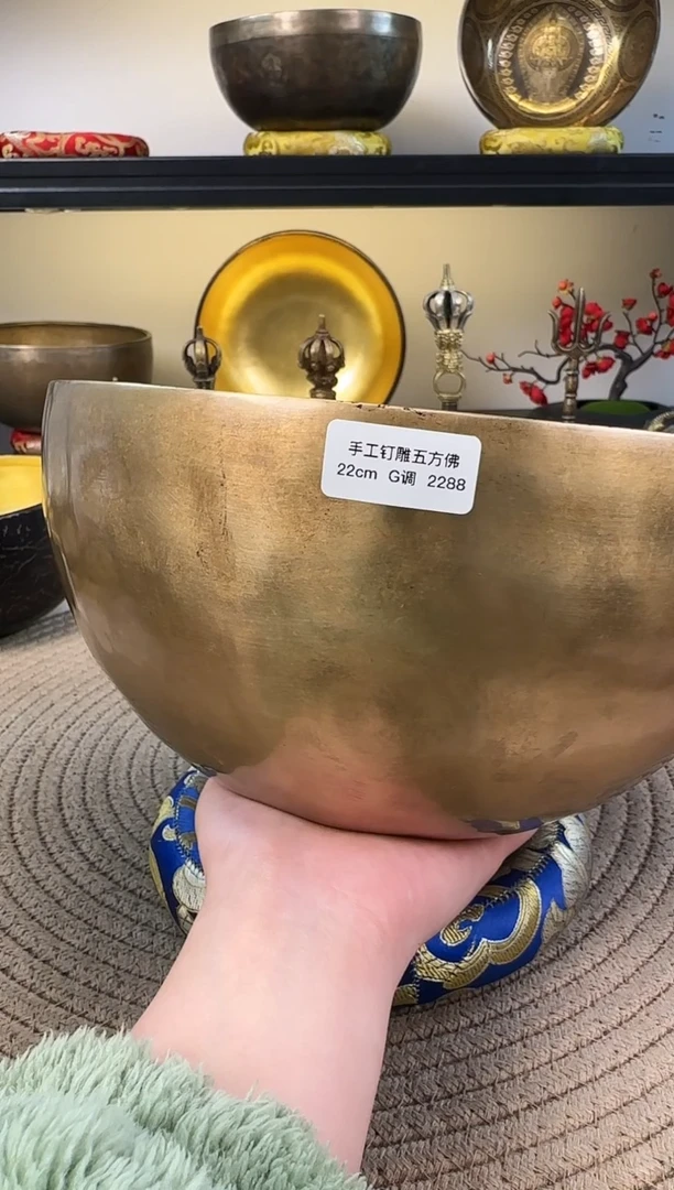 【闪购商品】22-g 尚铜阁尼泊尔颂钵送全套配件