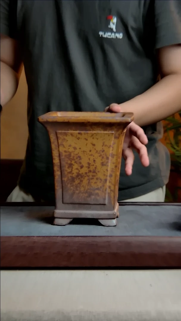 紫砂花盆14*18内径紫砂花盆