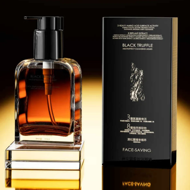 Face-saving黑松露多效洁颜液清洁卸妆保湿舒缓多效合一