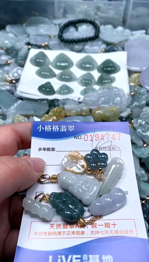 【闪购商品】翡翠颈饰未镶嵌闪购商品0194747