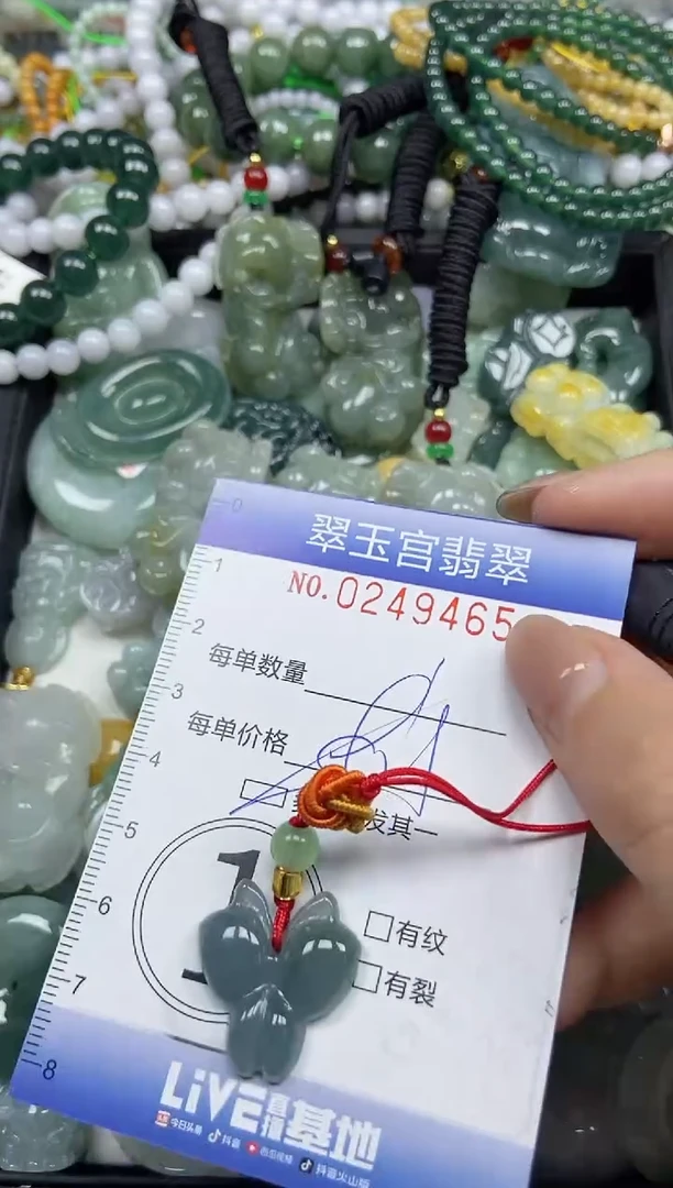 颈饰未镶嵌翡翠闪购C0249465多样性发其一