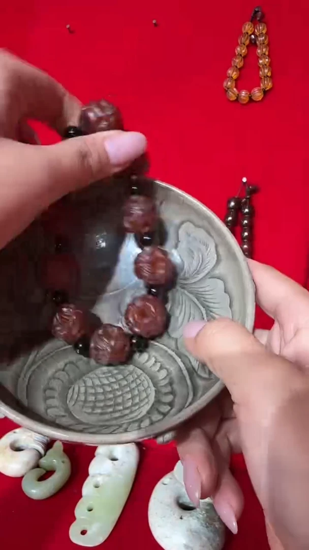 瓷片瓷器，手工，手绘