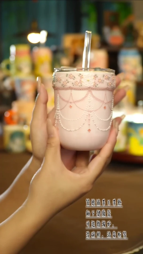 景德镇陶瓷手工手绘&A085