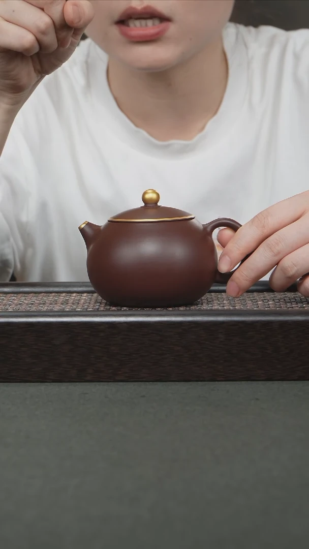 茶壶紫砂宜兴紫砂270cc0381