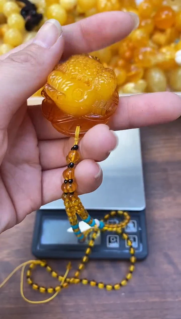 裸石琥珀未镶嵌天然琥珀蜜蜡