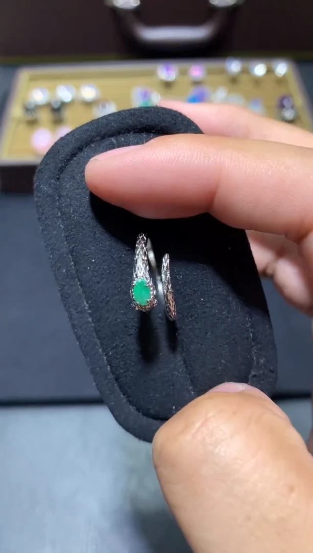 未镶嵌戒指祖母绿G48【多样性发其一】