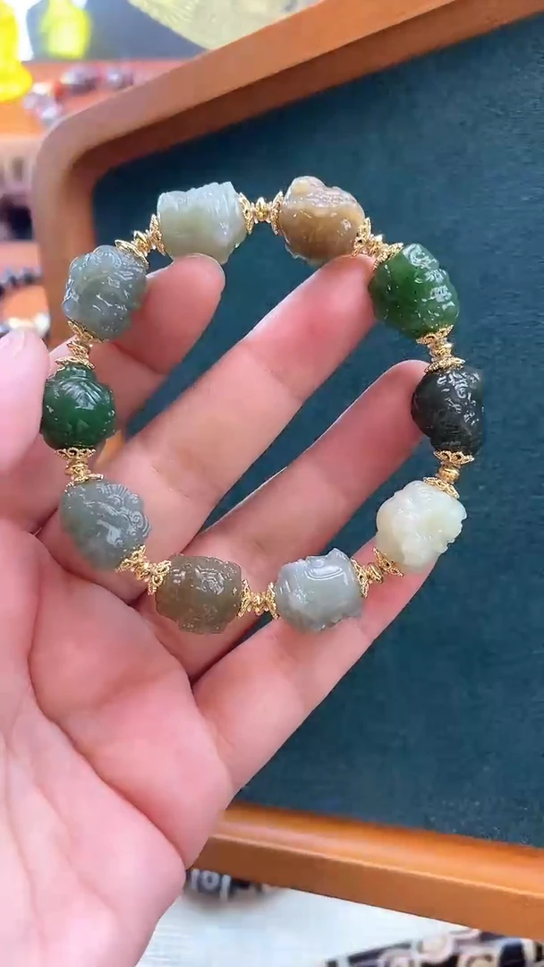 手串未镶嵌和田玉        1