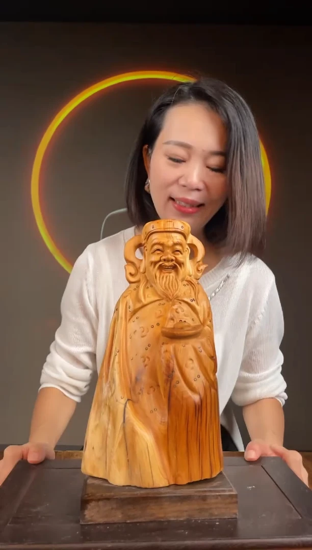 柏木（崖柏）手工摆件,先抢先得! 编号:190