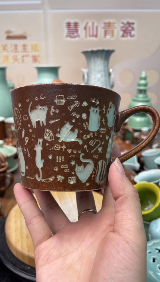 瓷微瑕特价 慧仙青瓷 特价福利大促