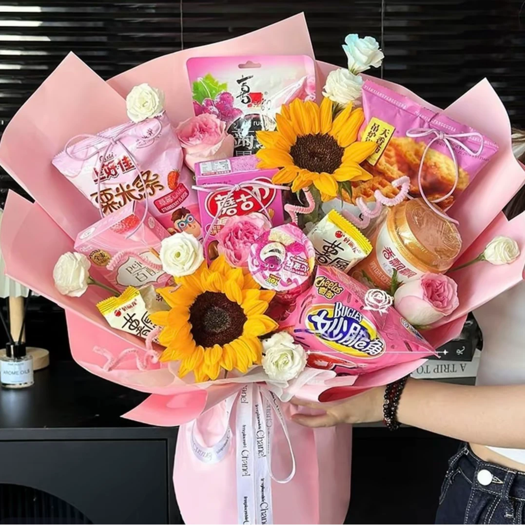 六一儿童节零食花束