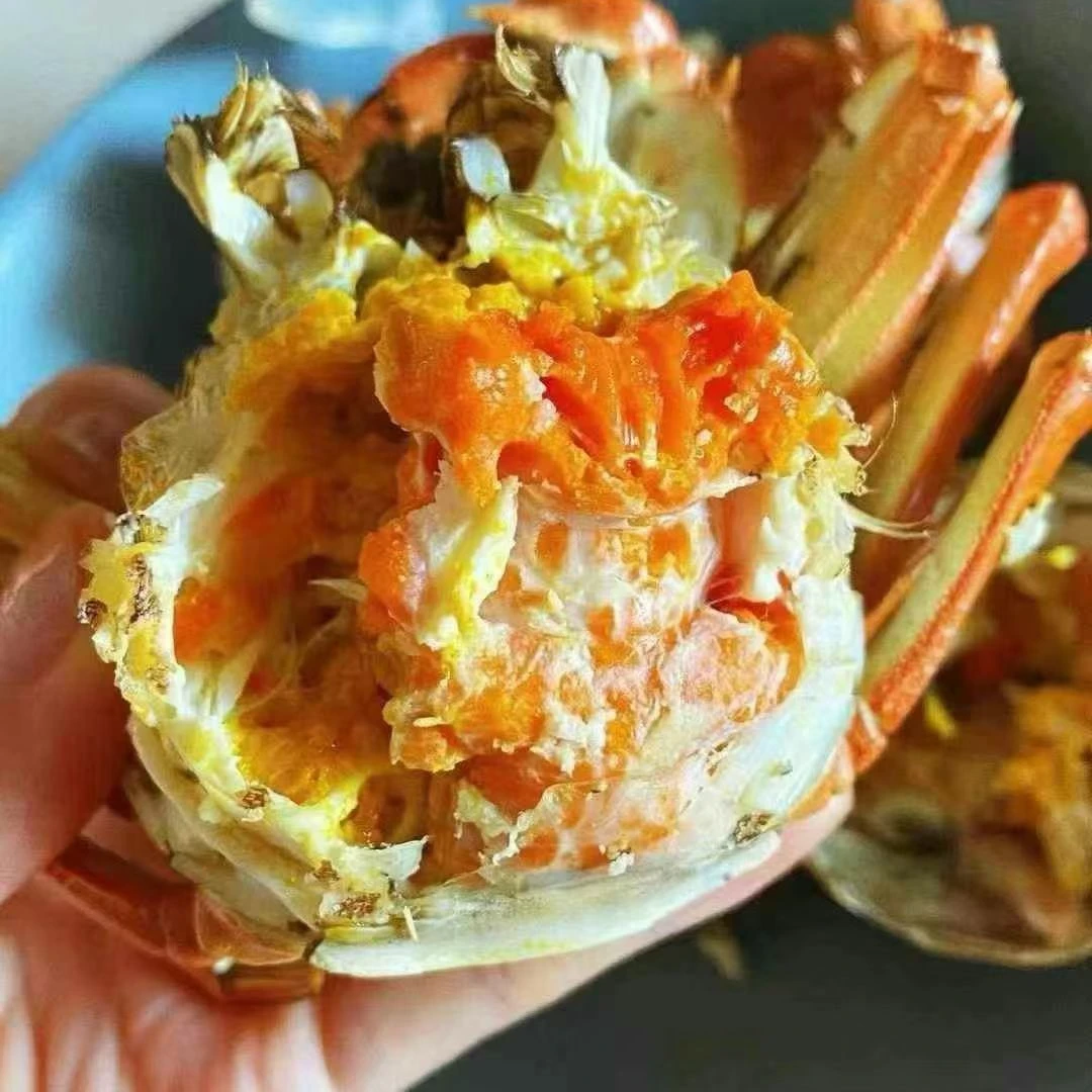 鲜活蟹2.2-1.8两母蟹10只顺丰发货有膏青有肉蟹