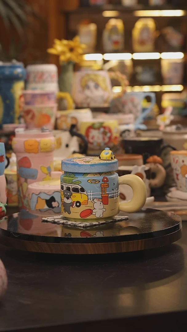 景德镇釉下彩绘设计师款式陶瓷