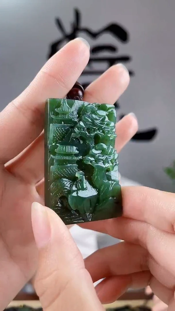 和田玉未镶嵌颈饰拍一发一，多样性发货