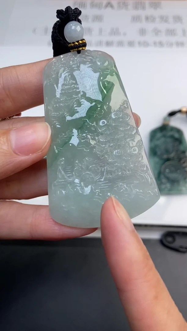 未镶嵌挂件翡翠378816     多人