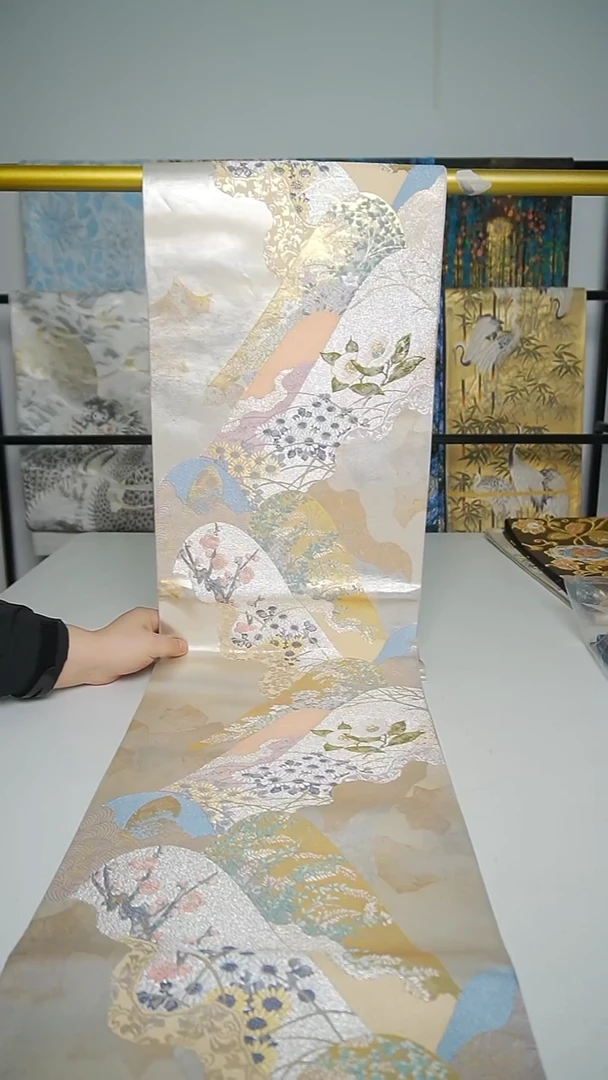 织绣织锦17花卉。