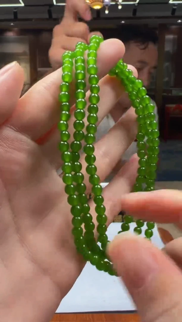 翡翠未镶嵌颈饰YY2025-8-2-40