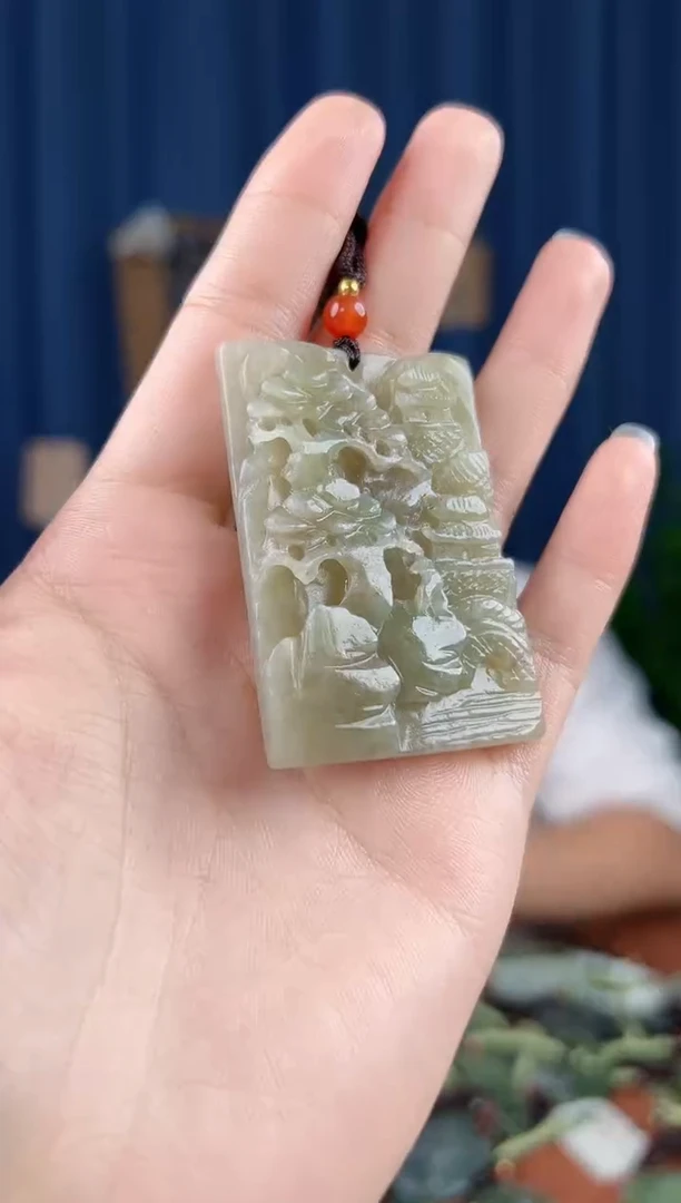 未镶嵌和田玉挂件拍一发一，多样性发货