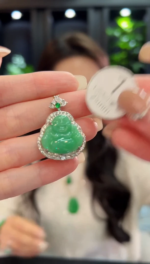吊坠(不含链)未镶嵌翡翠 缅料A货/支持复检/一件