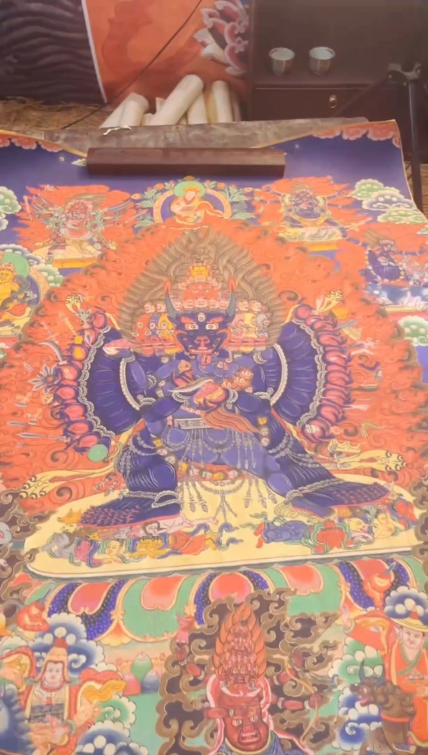 卷轴画大朱画院瑞哥专属AA109