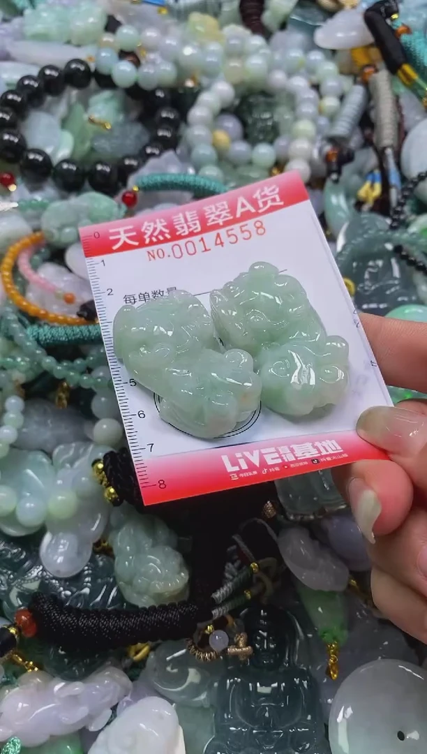 翡翠未镶嵌颈饰闪购0014558