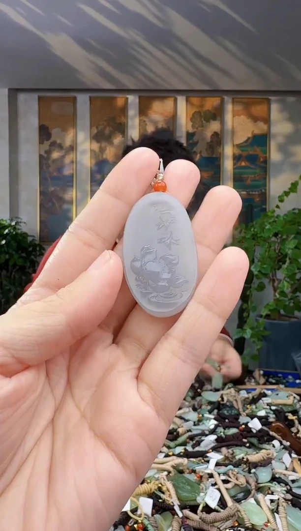 未镶嵌和田玉挂件拍一发一