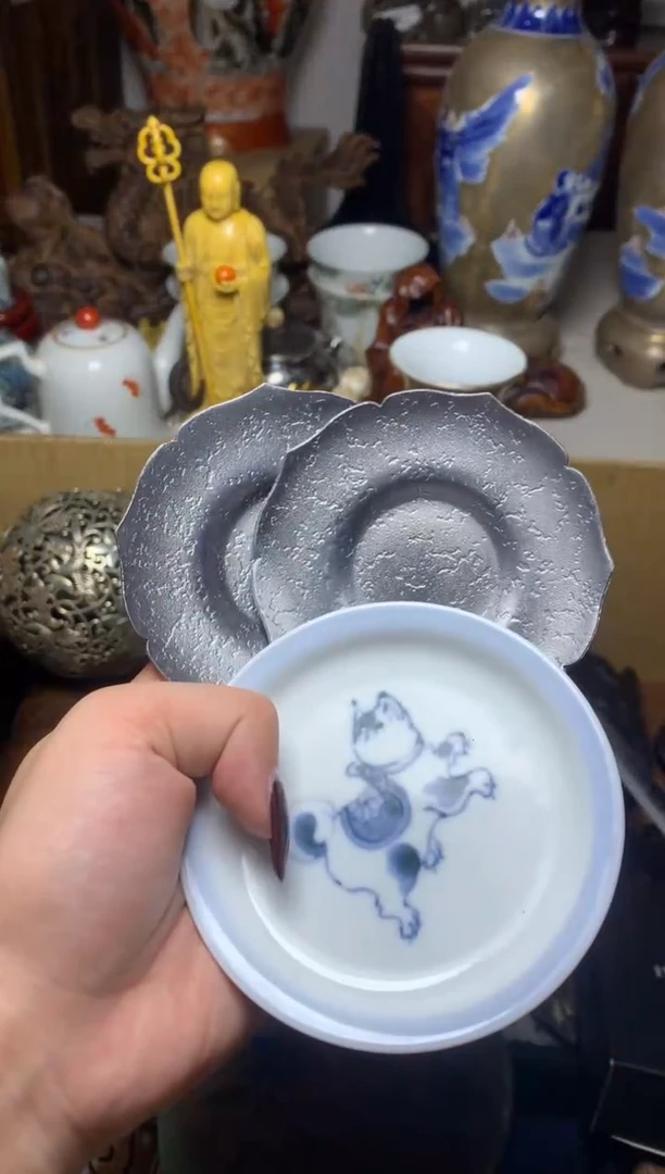 紫砂盖碗瓷器默认微瑕瓷器