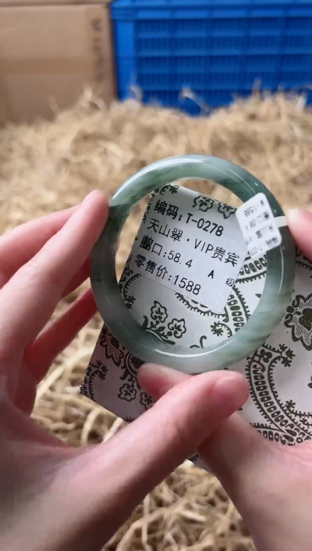 未镶嵌手镯石英质玉T-0278
