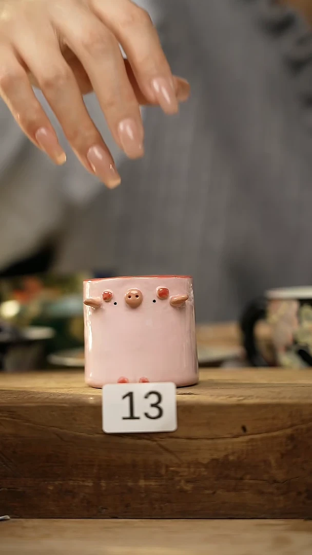 【闪购商品】瓷片手绘·杯/设计师 xudu 款