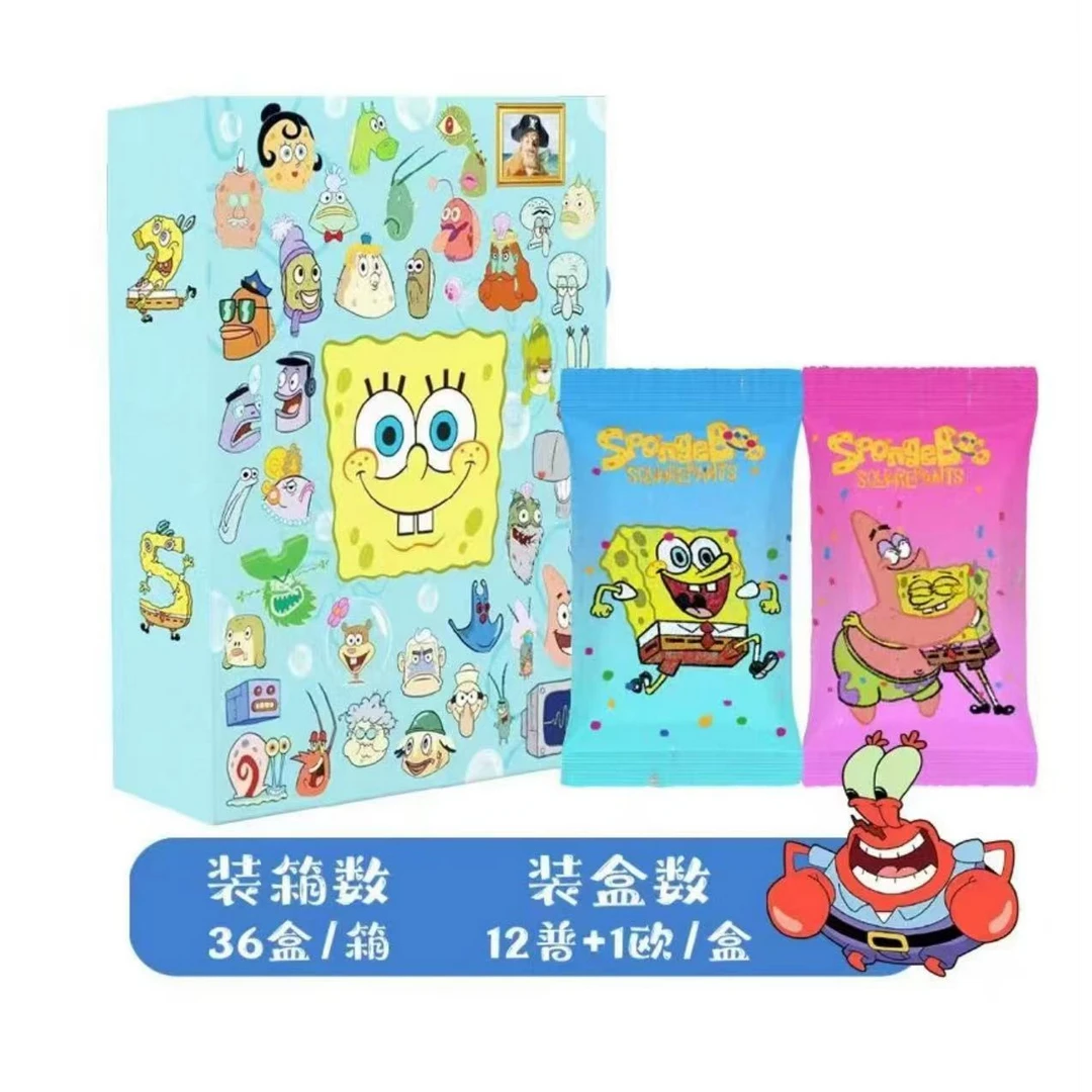 【比奇堡大冒险】卡布奇诺海绵宝宝第一弹动漫卡牌盲盒（默认代拆）