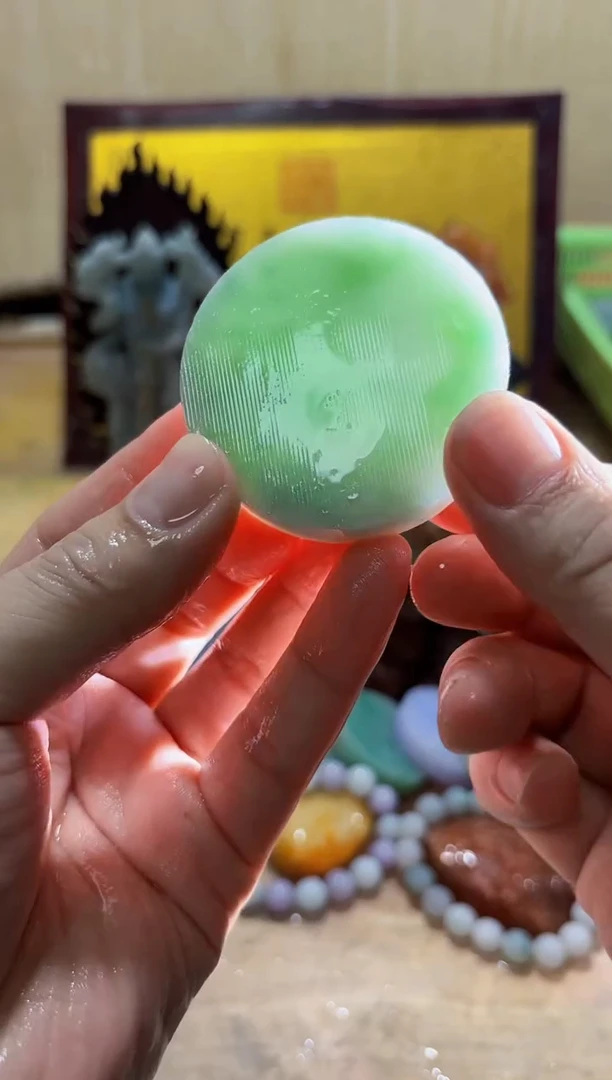 未镶嵌挂件翡翠A货常星6725