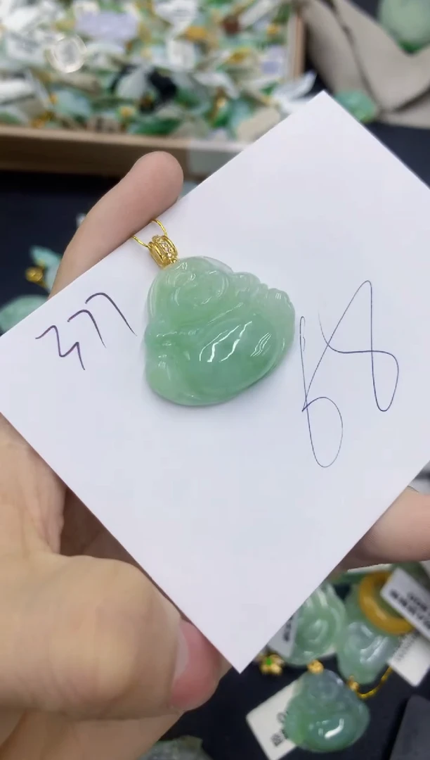 翡翠未镶嵌颈饰111111