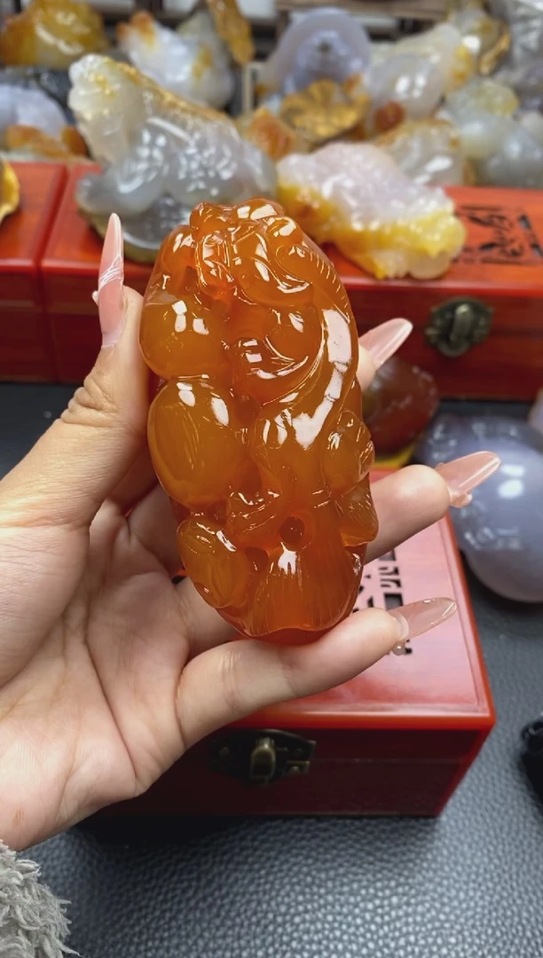 【闪购商品】玛瑙/玉髓手把未镶嵌00