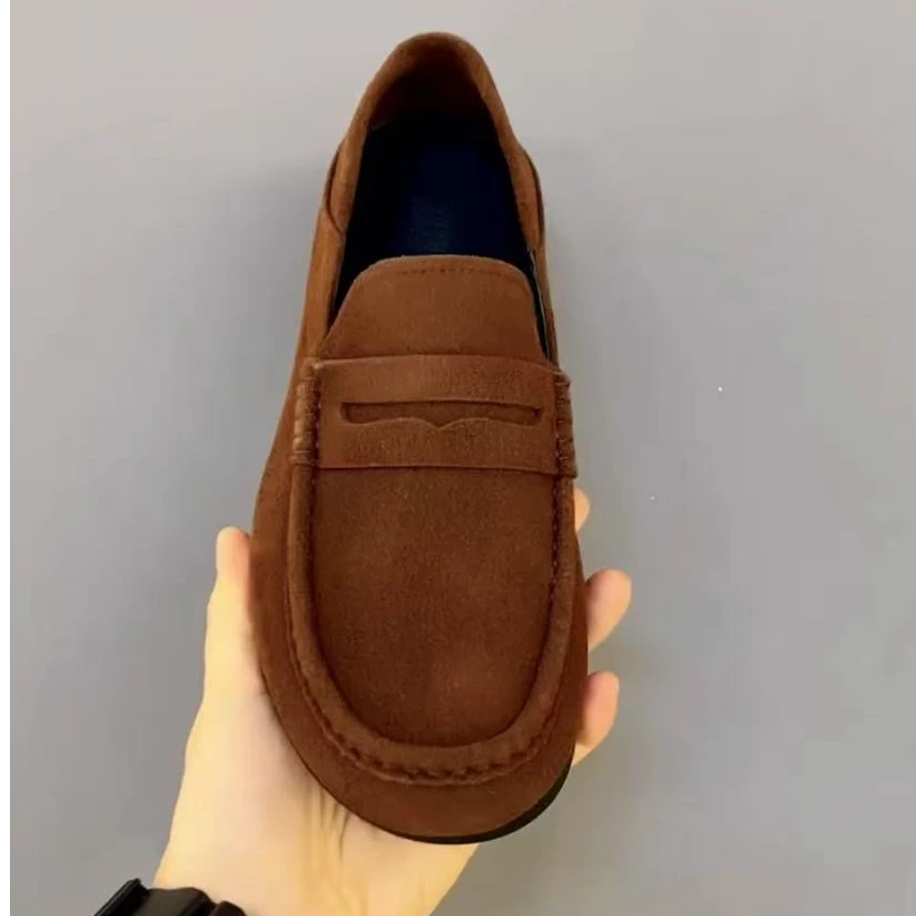 新款高品质全皮面休闲百搭男鞋