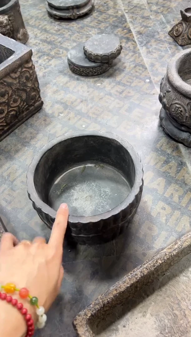 陶土丨时来运转竹节圆盆