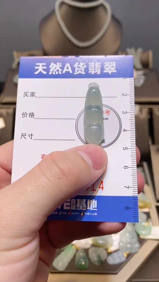 【闪购商品】翡翠颈饰未镶嵌纯天然A货翡翠一件