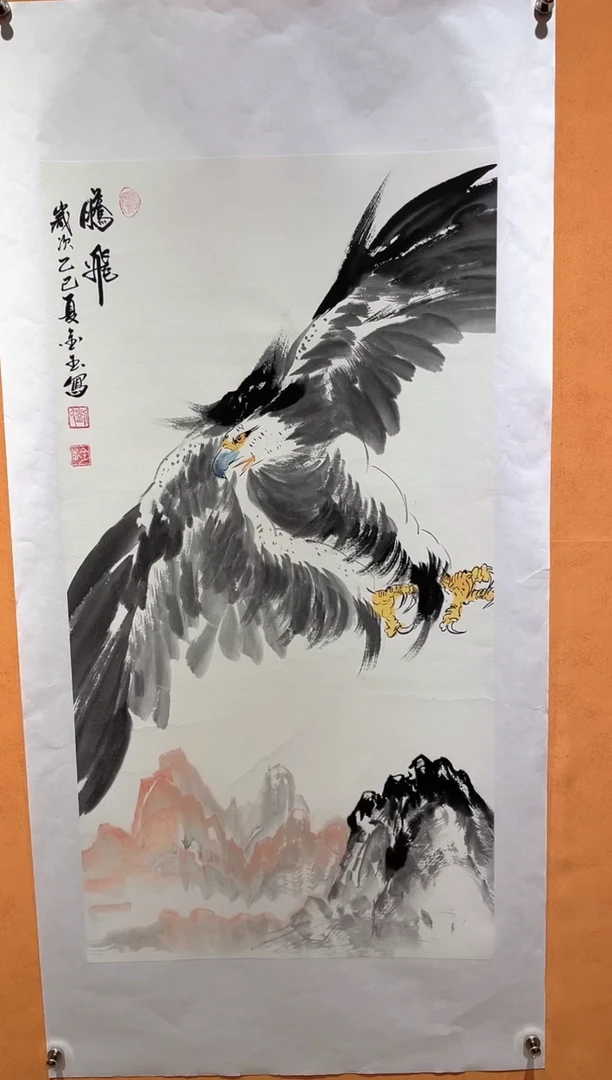 国画刘金玉老师亲笔手绘