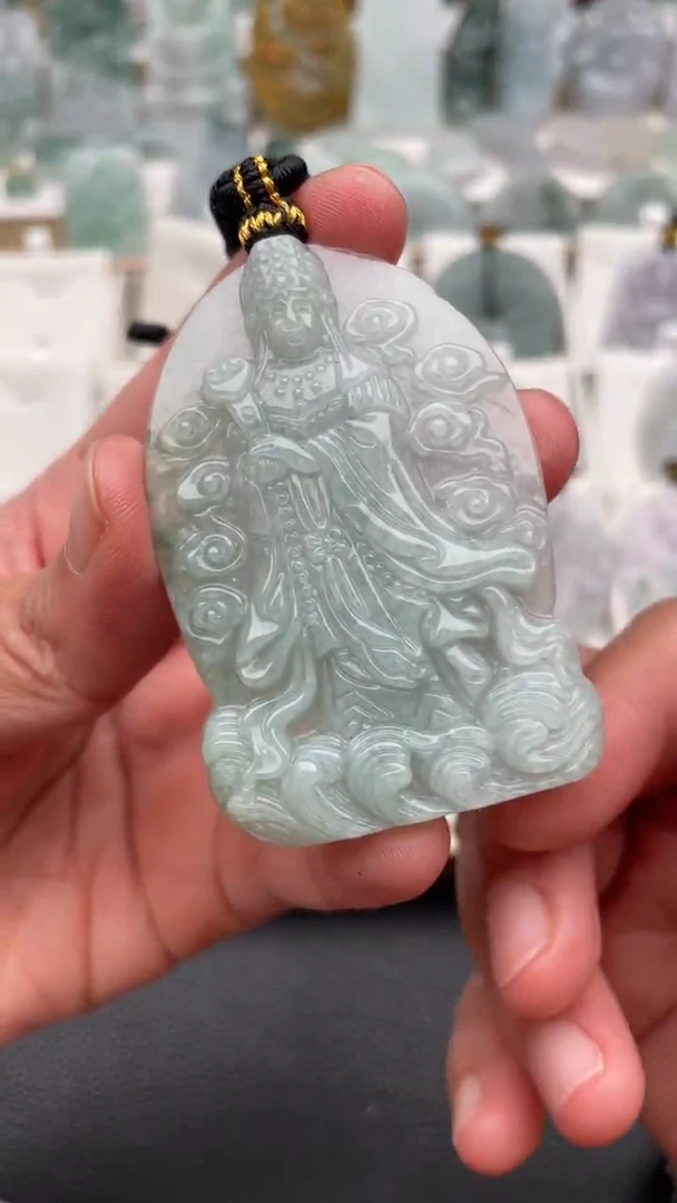 颈饰未镶嵌翡翠天然缅甸翡翠A货357