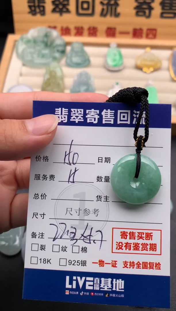 颈饰未镶嵌翡翠10145949