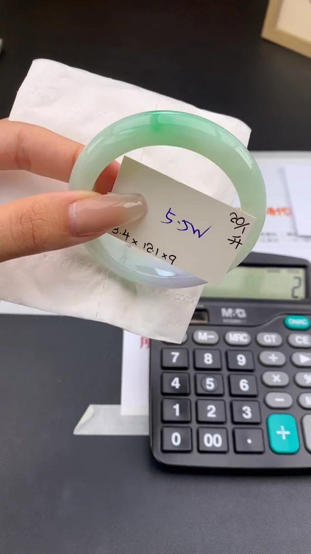 【闪购商品】翡翠手镯未镶嵌下单联系客服核对地址哦